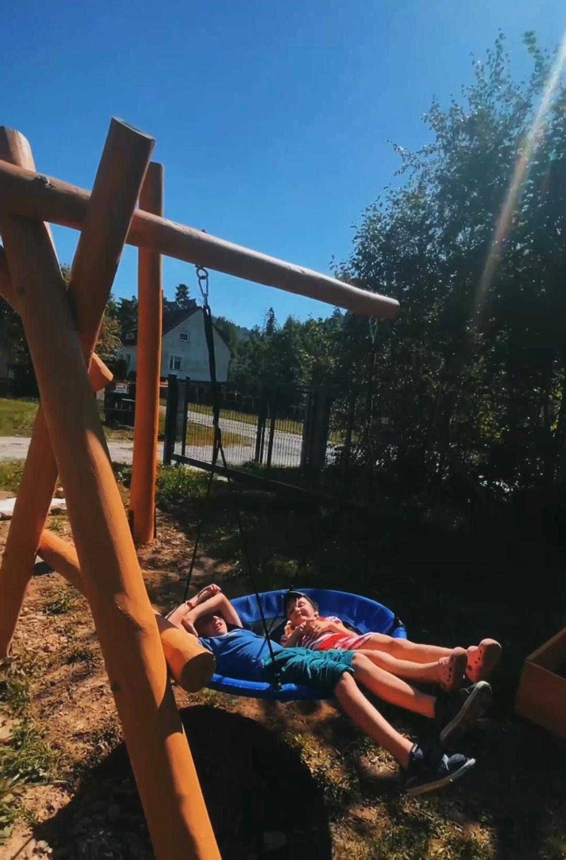 Domki Z Prywatna Sauna- Na Szlaku Milowka Luaran gambar